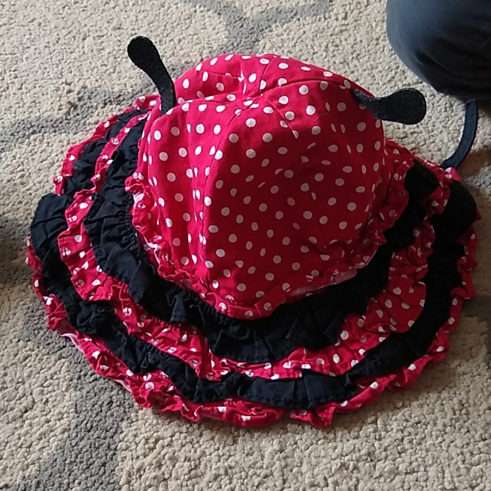 Lady Bug Swim Hat